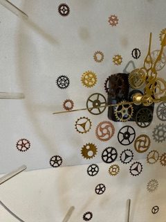 Clockwork theme wall clock