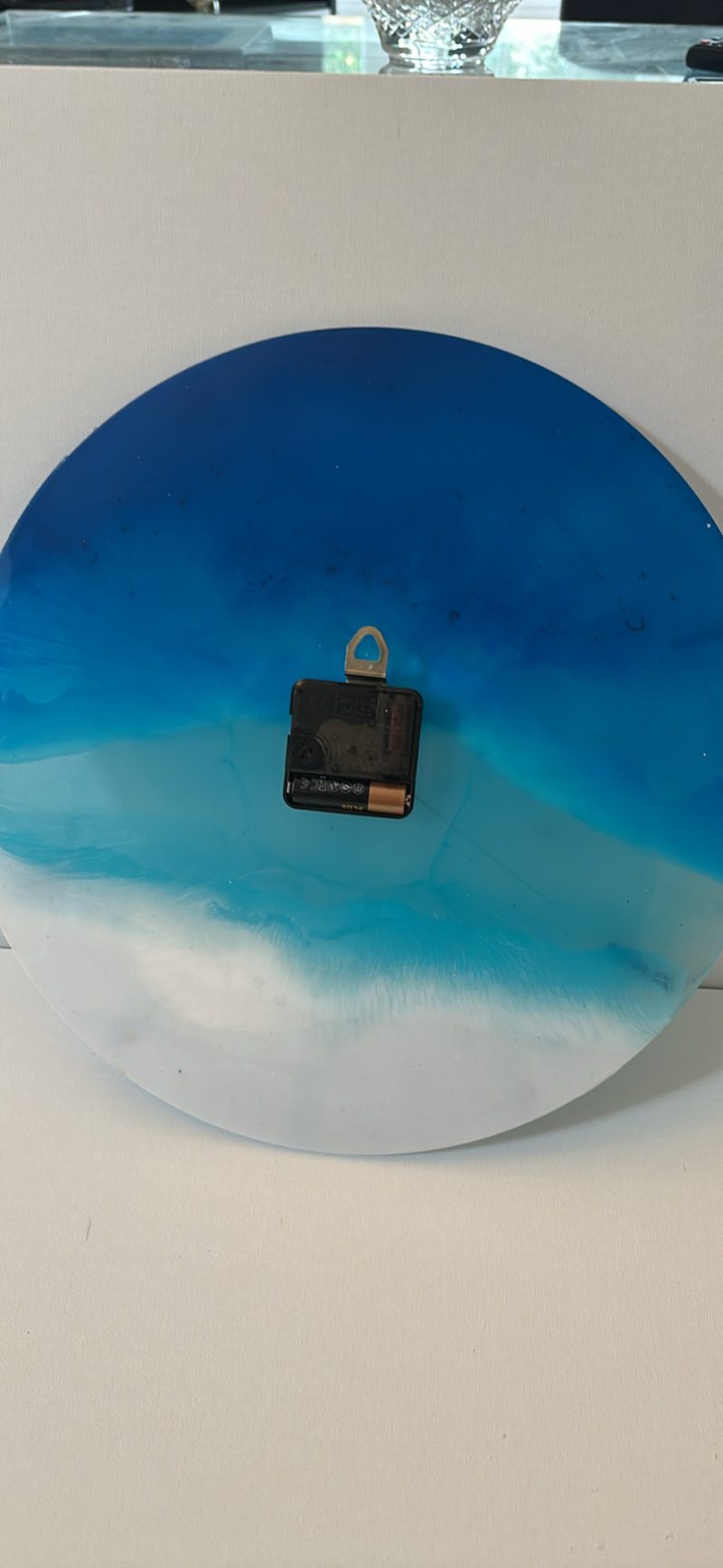 Ocean wave wall clock