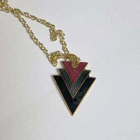 Clearance Pendant: Small enamelled charm pendant