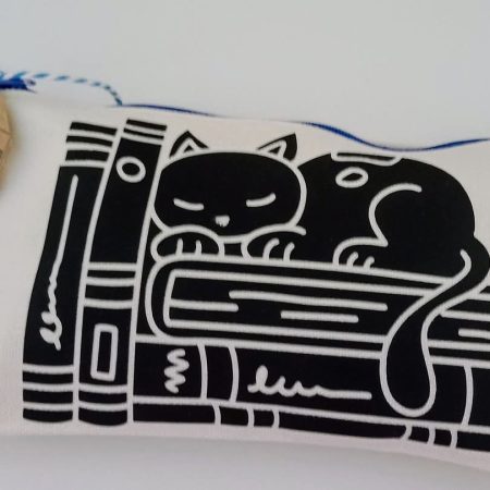 Canvas cat bag Purr-fect gift for cat lovers