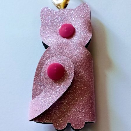 Cat Key Wrap Key Fob