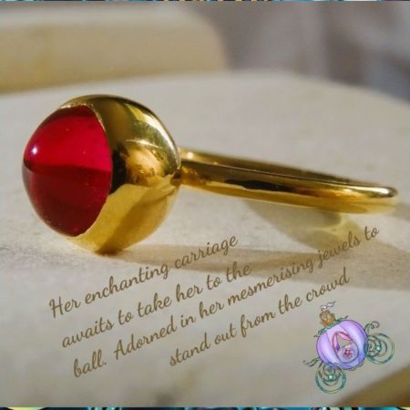 Red Cocktail Ring