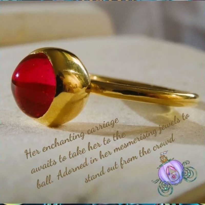 Red Cocktail Ring