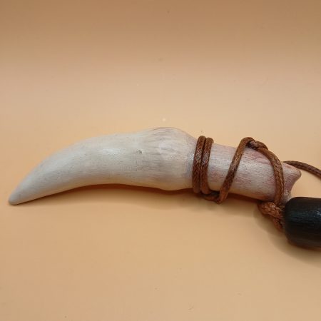 Hunter's Charms - Leviathan's Tooth | polymer clay pendant | Fang | LARP, cosplay, theatre