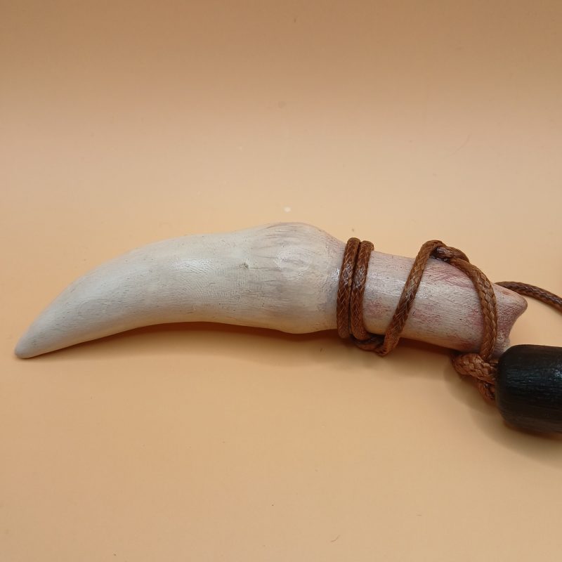 Hunter's Charms - Leviathan's Tooth | polymer clay pendant | Fang | LARP, cosplay, theatre