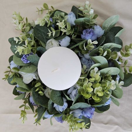 Tiny Rose Harmony (Candle Holder or Wreath)