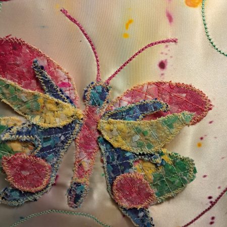 Butterfly design handcrafted framed picture