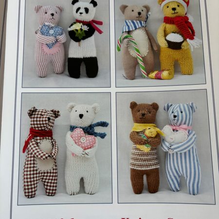 Knitting and Sewing Pattern KP32 Gift Bears