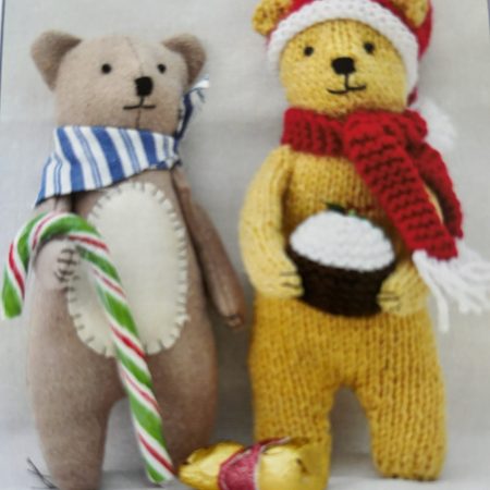 Knitting and Sewing Pattern KP32 Gift Bears