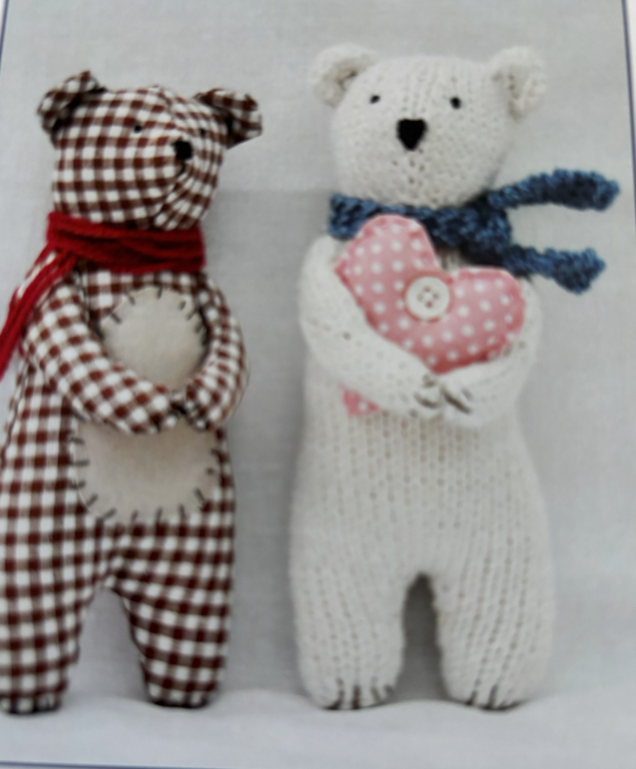 Knitting and Sewing Pattern KP32 Gift Bears