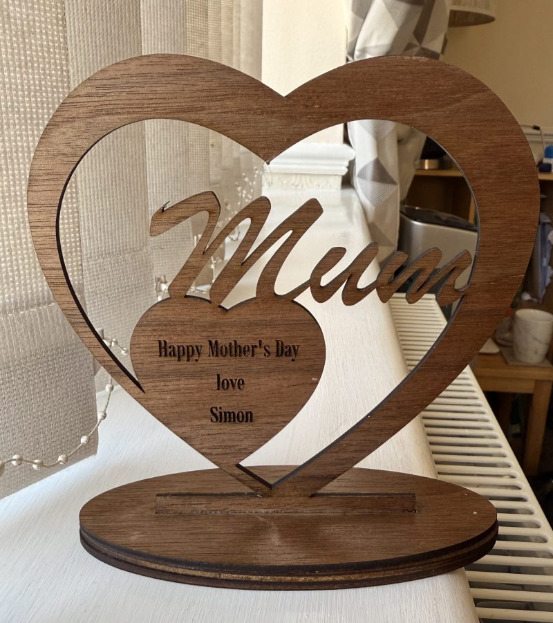 Love heart gift for Mum.