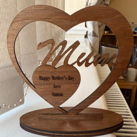 Love heart gift for Mum.