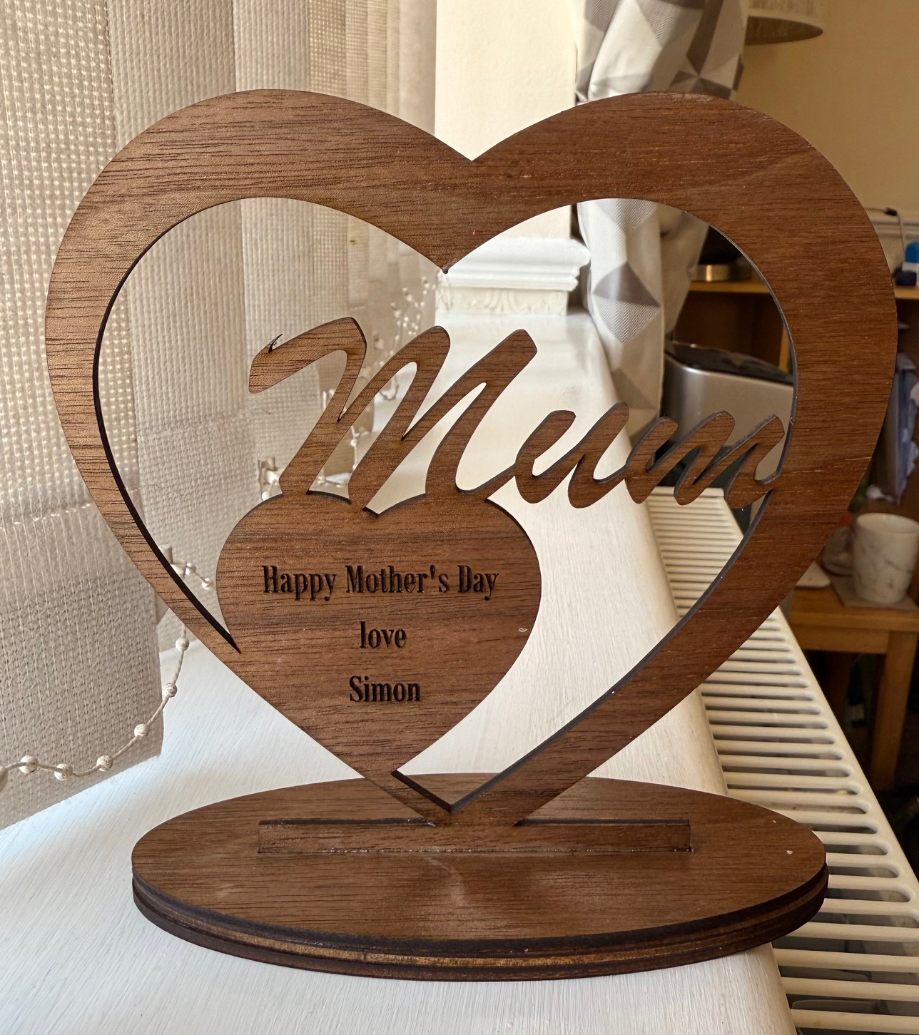 Love heart gift for Mum.