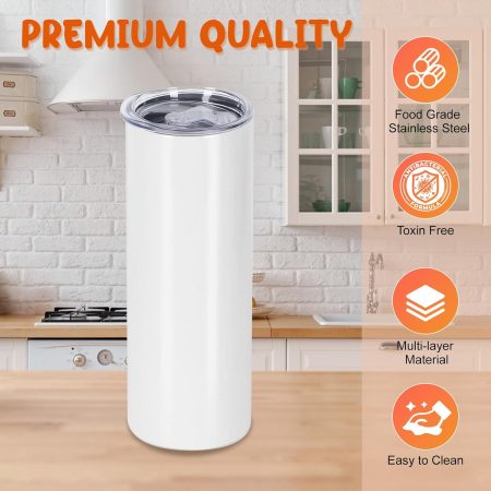 20oz Skull Tumbler – Dark Art Stainless Steel