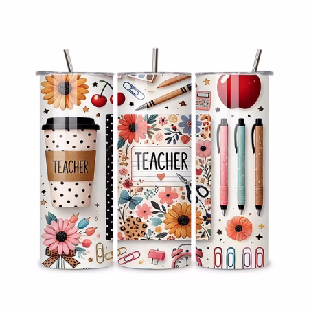 Teacher Life – 20oz Stainless Steel Tumbler for Educators