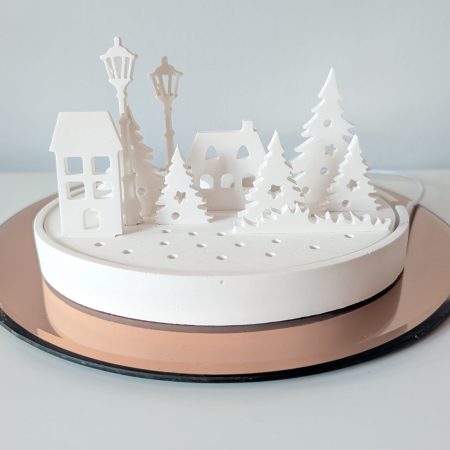 Stunning Winter Village scene. Available with lighting to bring the scene to life.