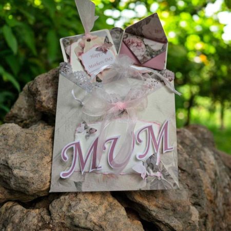 Personalised Fragranced Card - Envelope Card - Pink Rose