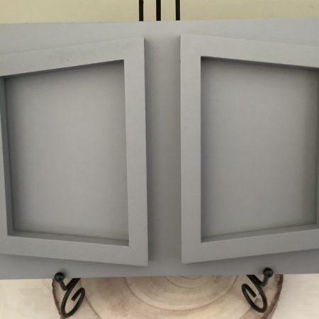 Handmade Decoupaged Sofa Tray with Fishing Design