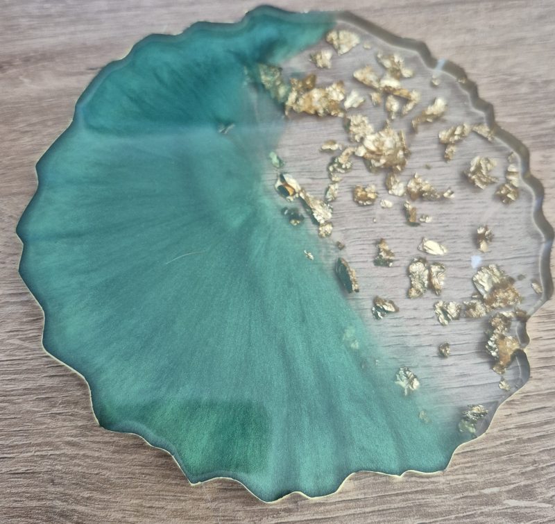 Resin coaster x4