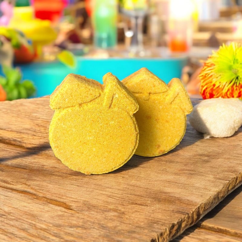 Coconut Scented Handmade Bath Bomb