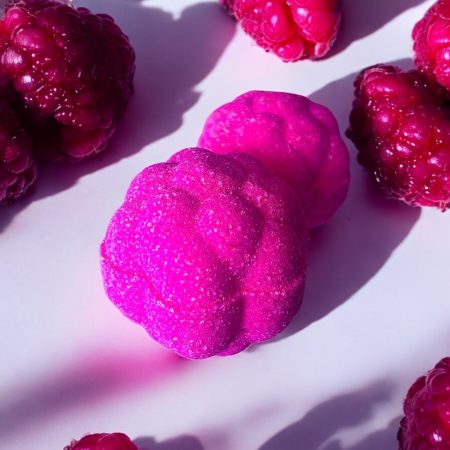 Raspberry Scented Hand Made Bath Bomb