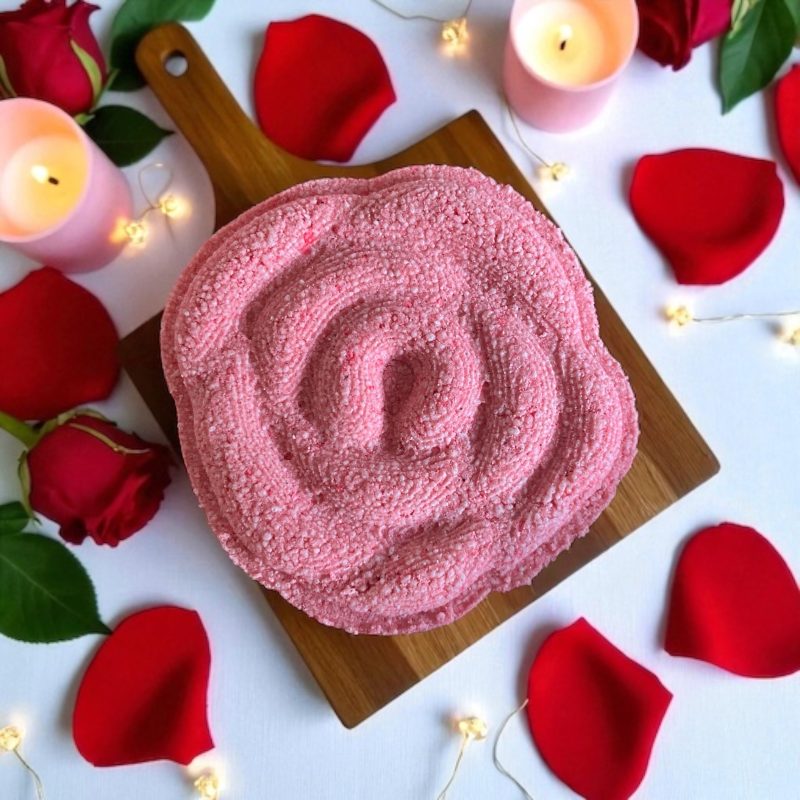 Handmade Rose Scented Bath Bomb