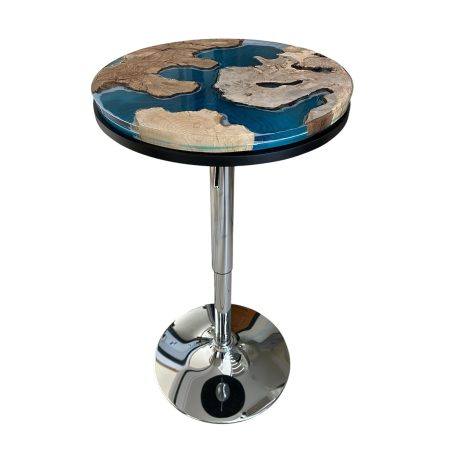 Resin river high table