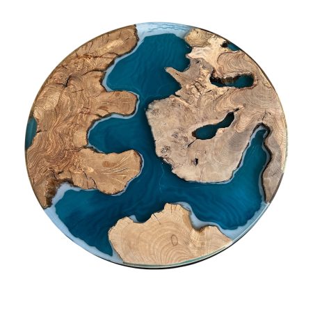 Resin river high table