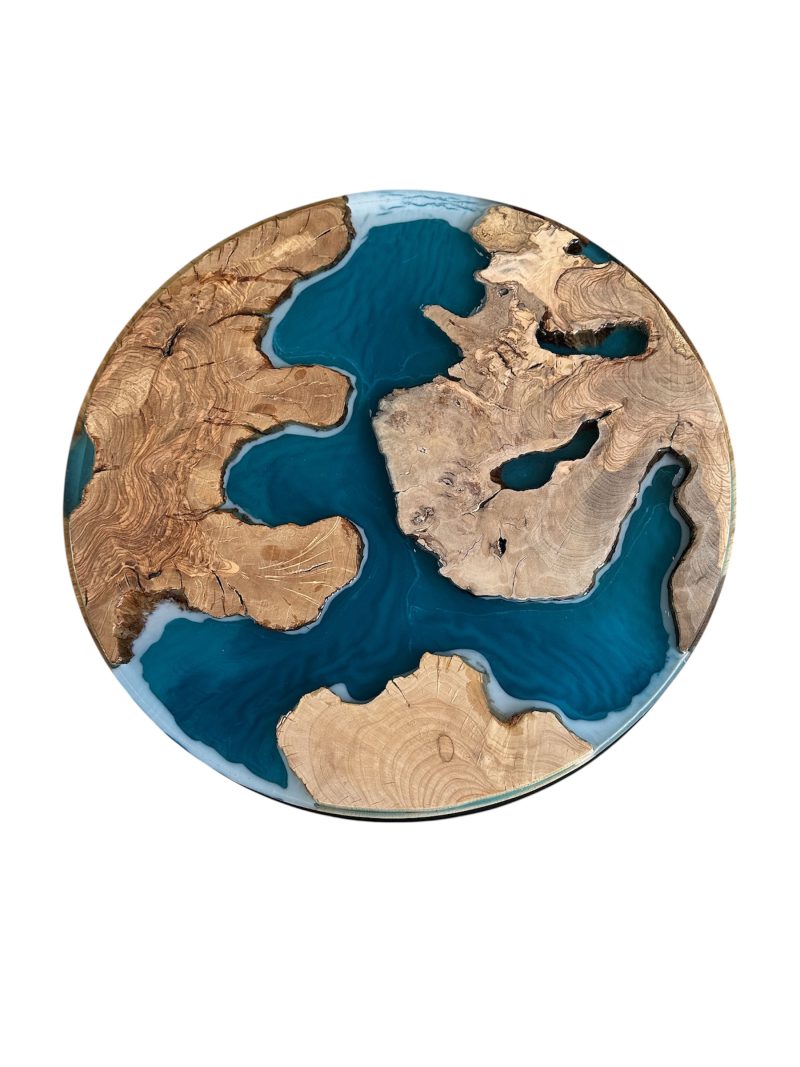 Resin river high table