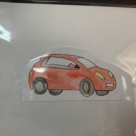 Just passed, congratulations, vehicle and mechanic car, card