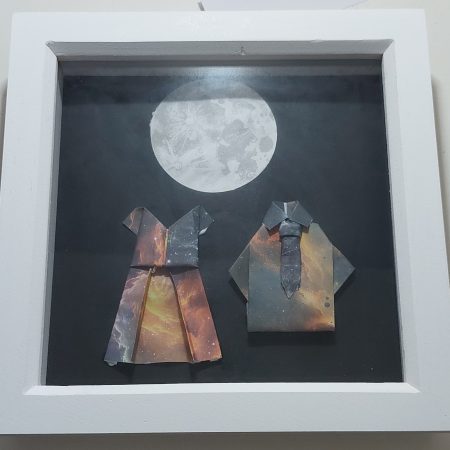 My universe origami picture