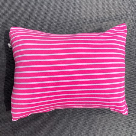 Mini pillow with removable cover ("Candy Stripes")