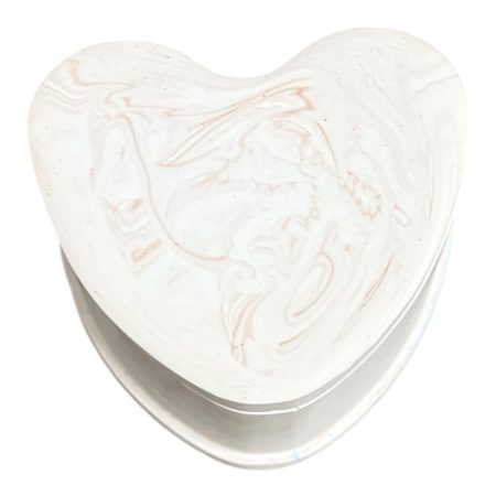 Heart-Shaped Jewelry Box – Elegant Trinket Storage for Rings & Accessories