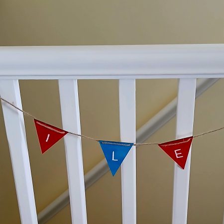 Filey Handpainted bunting