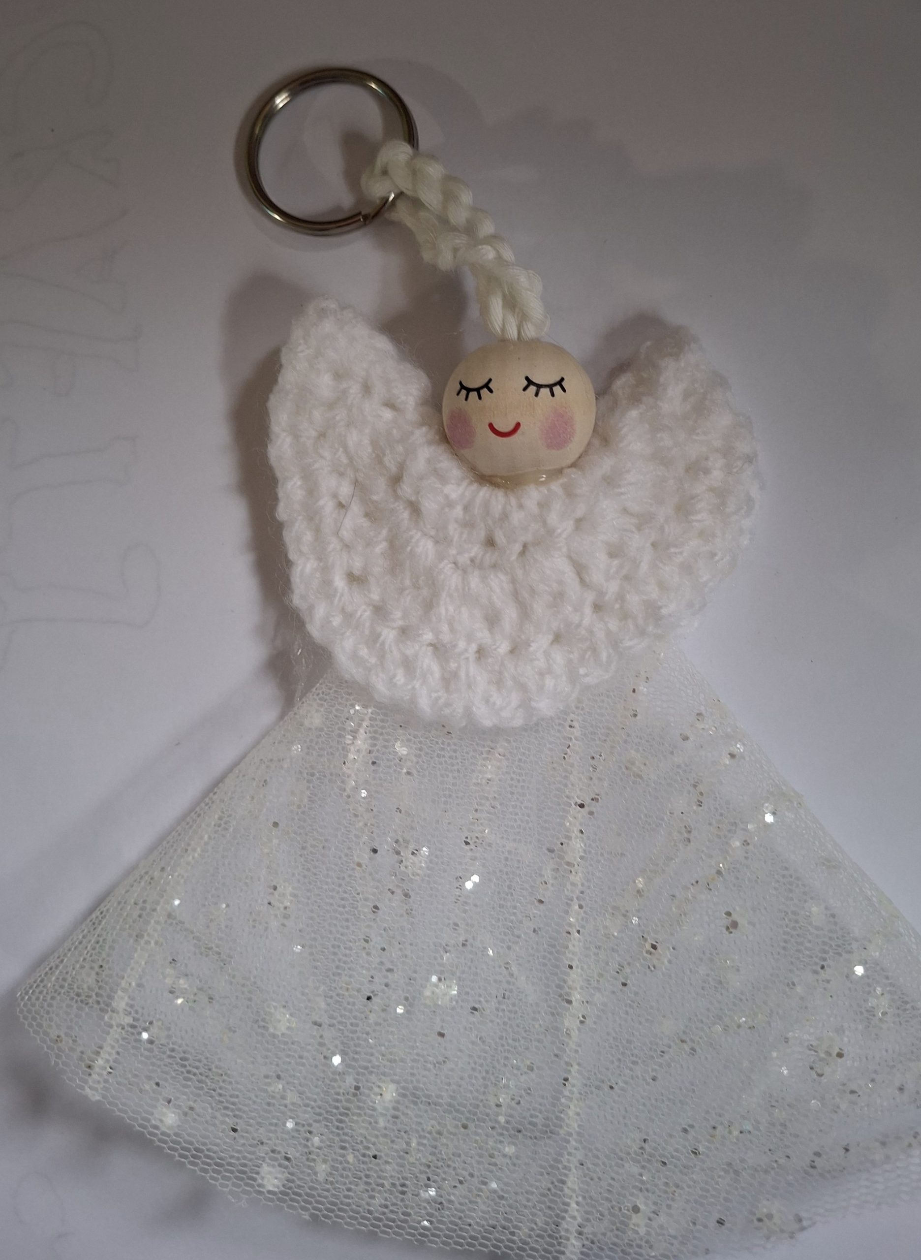 Crocheted angel
