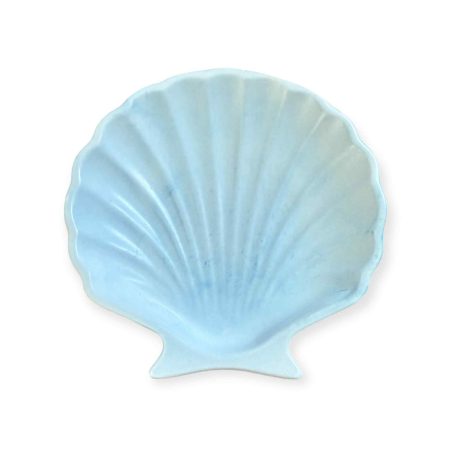 Blue Shell Trinket Dish – Coastal-Inspired Jewelry Holder
