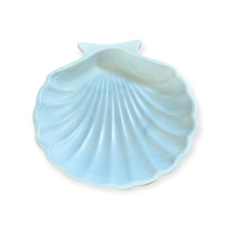 Blue Shell Trinket Dish – Coastal-Inspired Jewelry Holder