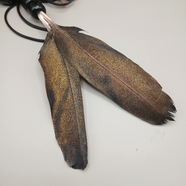 Hunter's Charms - Fallen Phoenix | resin pendant | Skull, Talon | LARP, cosplay