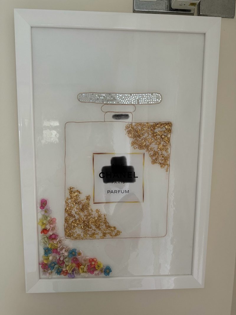 Bespoke Perfume Bottle Wall Art