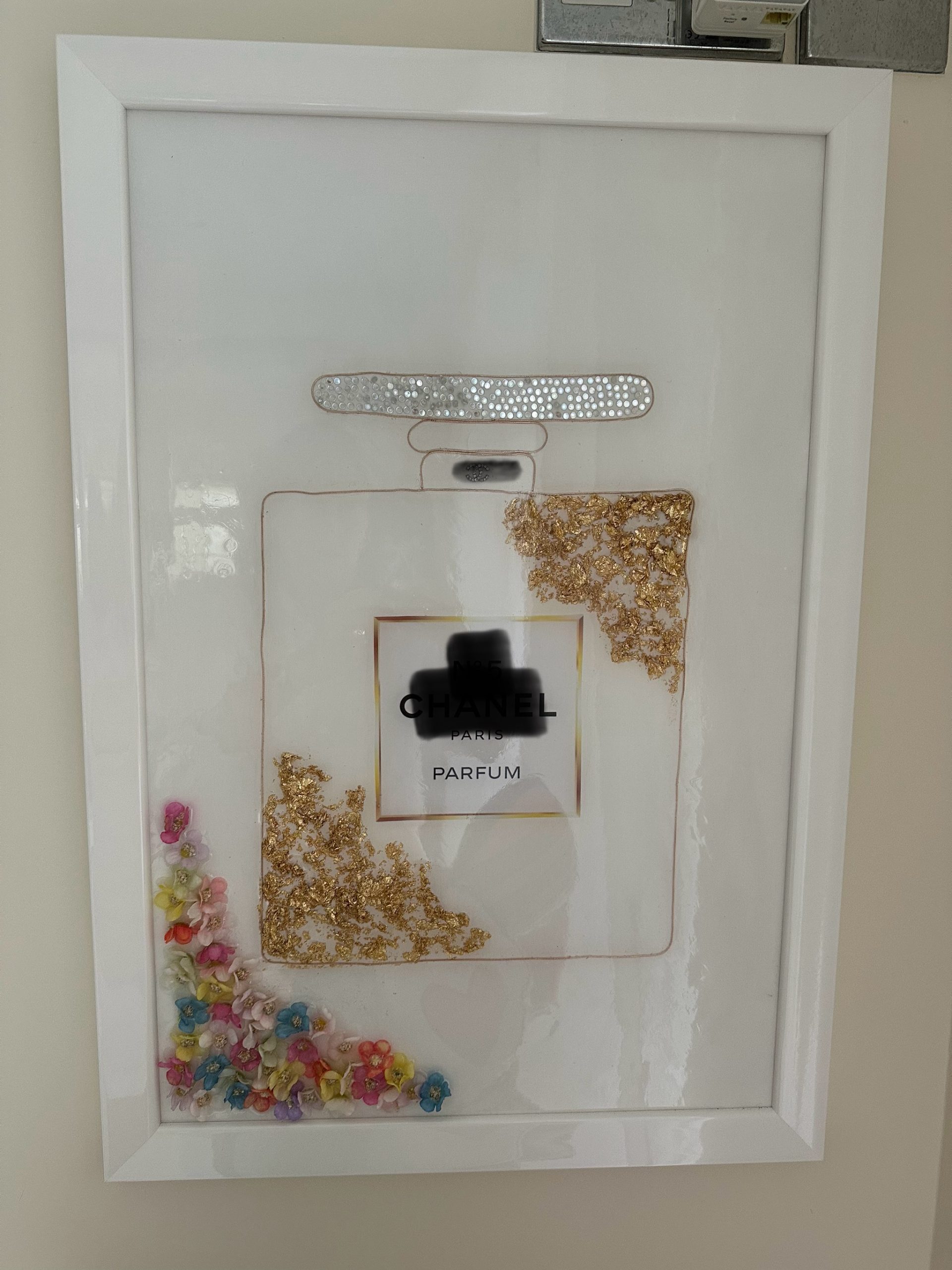 Bespoke Perfume Bottle Wall Art