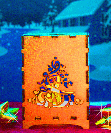 Christmas Lanterns complete with battery operated candle light