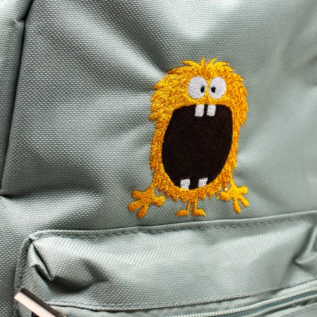 Cute Monster Face Backpack for Kids
