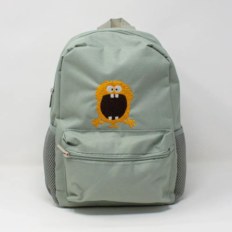 Cute Monster Face Backpack for Kids