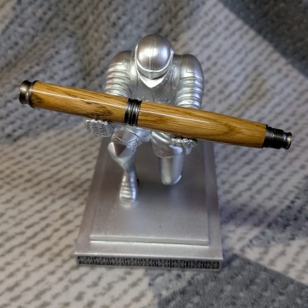 Omega style wooden rollerball made from oak with gun metal fittings