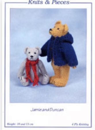 Bear patterns Jamie and Duncan Knits and pieces