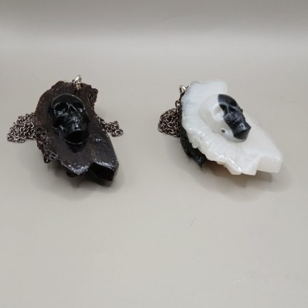 Arcane Artefacts: Spirit Shards - crystal resin pendant | UV, glow | LARP, cosplay, theatre