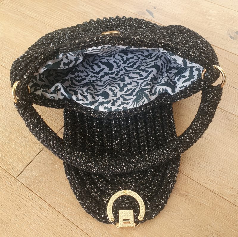 Luxury Sparkle Shell Handbag - Metallics
