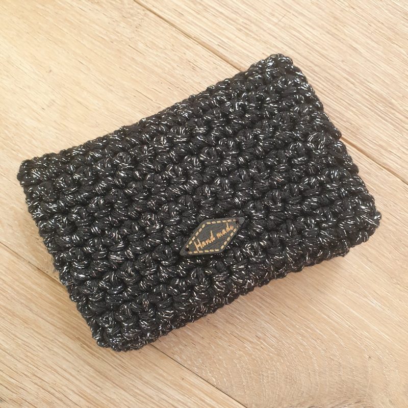 Compact Sparkle Cash/Card Purse