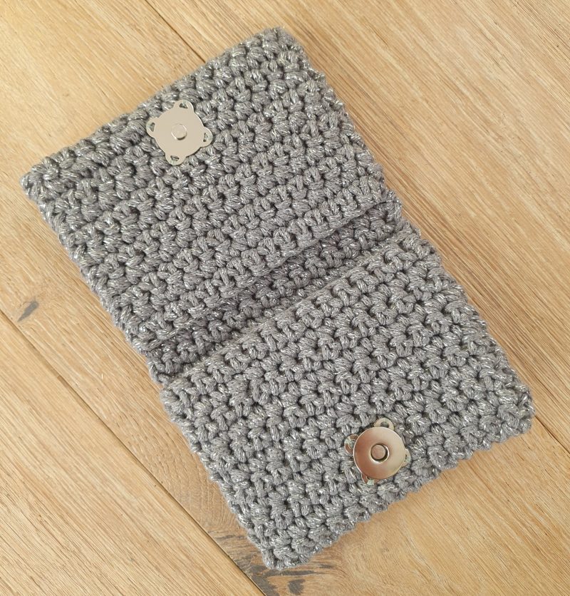 Compact Sparkle Cash/Card Purse