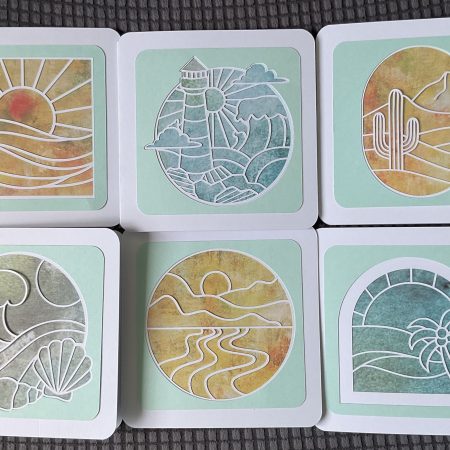 Set of 6 Blank Cards